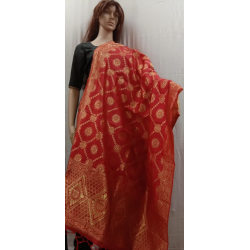Banarasi silk dupatta ( Poly )