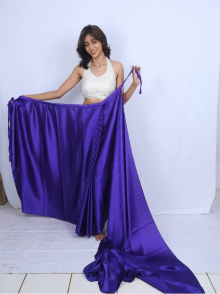 Ready to Wear Saree With Lyning