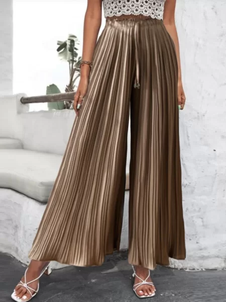 Women Pleated Plaso