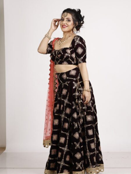 Lehanga+ Blouse+ Dupatta